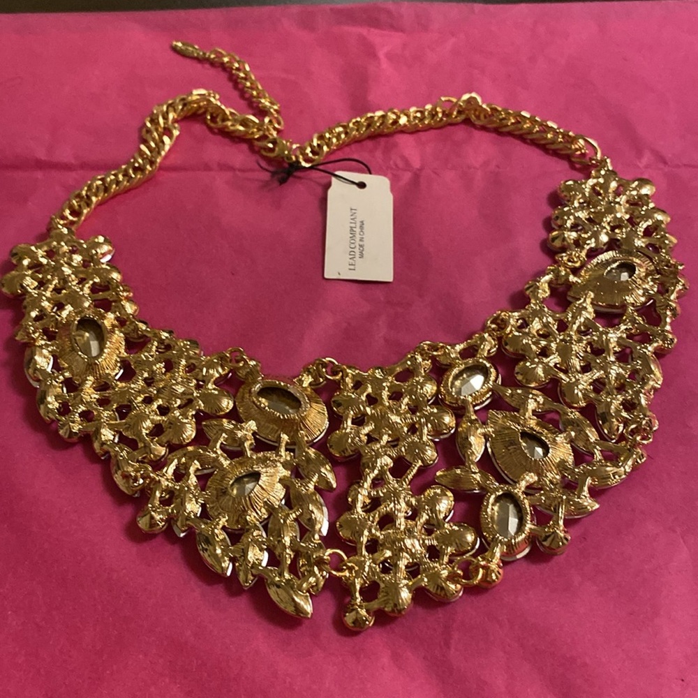 NWT Natasha Couture Lavender Necklace, 2” Extender - Picture 4 of 4